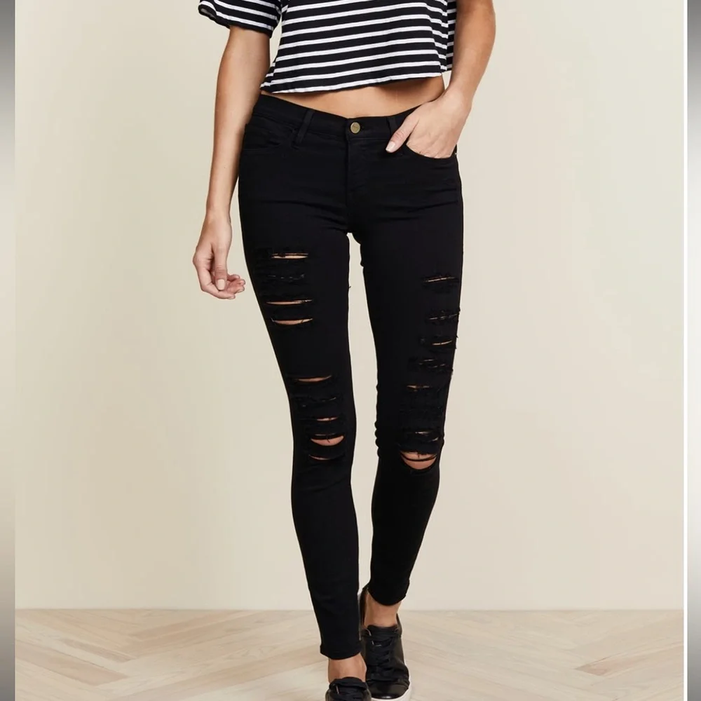 Frame Jeans Ripped - Picture 3 of 9